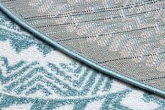 Dywany Łuszczów Kusový koberec Napkin blue kruh 100x100 (průměr) kruh