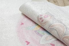 Dywany Łuszczów Dětský kusový koberec Bambino 1128 Unicorn 80x150