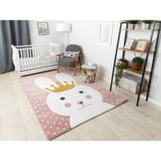 Dywany Łuszczów Dětský kusový koberec Petit Bunny pink 120x170