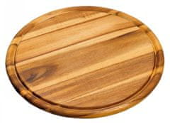 Kesper Kulaté prkénko z akátového dřeva, průměr 25 cm