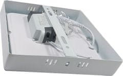 HADEX Podhledové světlo LED 12W, 170x170mm, teplé bílé, 230V/12W, přisazené