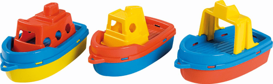 Androni 3 loďky v síťce - délka 15 cm