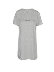 Calvin Klein Dámská noční košile QS6896E P7A šedá - Calvin Klein šedá S