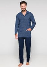 TARO Pánské pyžamo Regina 265 Modrá XL