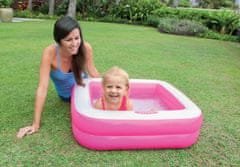 Intex 57100 Dětský bazén Play Box 85 x 85 x 23 cm růžová (Varianta 2: zelená)