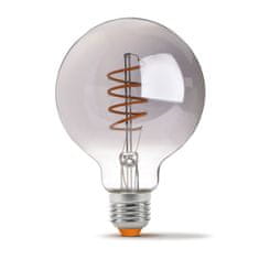 VIDEX Stmívatelná LED žárovka E27 G95 4W = 35W 100lm 1800K Teplá bílá