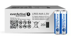everActive Baterie Blue Alkaline ALEV03S2BK AAA (R3) 40 ks.