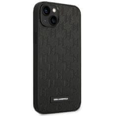 Karl Lagerfeld KLHCP14MSAKLHPK hard silikonové pouzdro iPhone 14 PLUS 6.7" black Saffiano Mono Metal Logo