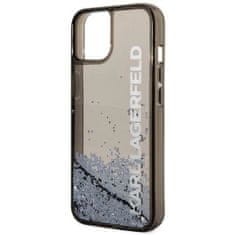 Karl Lagerfeld KLHCP14MLCKVK hard silikonové pouzdro iPhone 14 PLUS 6.7" black Liquid Glitter Elong