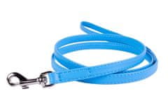 Collar Vodítko kožené Glamour Classic - modré (122cm/18mm)