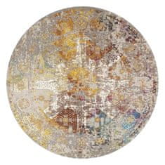 KJ-Festival Teppiche Kusový koberec Picasso K11597-01 Feraghan kruh 200x200 (průměr) kruh cm