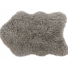 Lorena Canals Vlněný koberec Woolly - Sheep Grey 75x110 tvar kožešiny cm