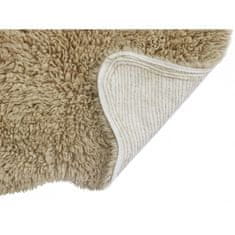 Lorena Canals Vlněný koberec Woolly - Sheep Beige 75x110 tvar kožešiny cm
