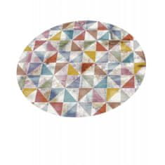 KJ-Festival Teppiche Kusový koberec Picasso K11620-10 Sahra kruh 200x200 (průměr) kruh cm