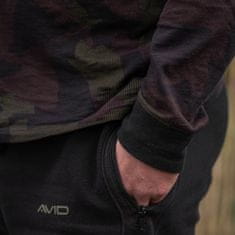 Avid Carp Distortion Camo Lite T-Shirt- Long Sleeve Velikost: Medium