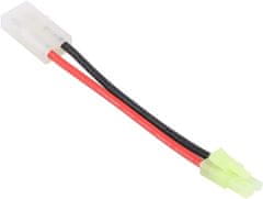 YUNIQUE GREEN-CLEAN 1 ks kabel 16AWG cm 13 konektor konvertoru adaptér tamiya velká samice na mini tamiya samec nabíjecí kabel