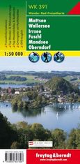 Freytag & Berndt WK 391 Mattsee, Wallersee, Irrsee 1:50 000 / turistická mapa
