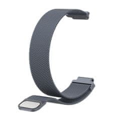 Techsuit Řemínek Techsuit – Watchband W038 – Samsung Galaxy Watch 4, Galaxy Watch Active 1/2 (40 mm / 44 mm), Huawei Watch GT / GT 2 / GT 3 (42 mm) – modrý