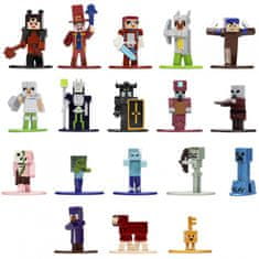 Jada Toys Sada 18dílných kovových figurek Minecraft