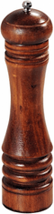 Kesper Mlýnek na koření z gumovníkového dřeva, tmavý, výška 26,5 cm