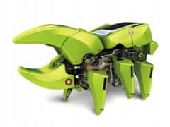 KECJA Solární hračkový robot Solární dinosaurové vozidlo 3v1