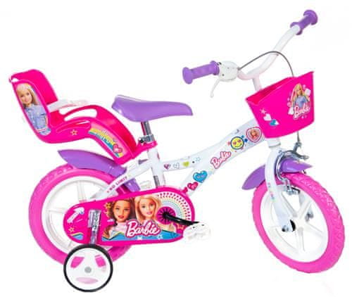 Levně Dino bikes 124GLN Dívčí kolo Barbie 12"