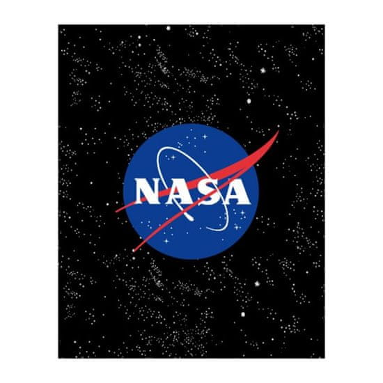 E plus M Fleecová deka NASA - Černý vesmír