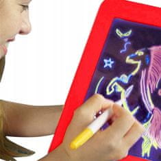 KECJA Tablet Tabule Pro Malování Světlem S šablonami