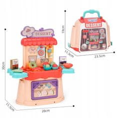WOOPIE Cukrárna Zmrzlina Suitcase 3v1 Bag 25e