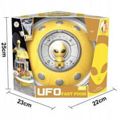 WOOPIE Batohový projektor Store Fast Food 3v1 UFO 60