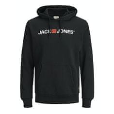 Jack&Jones Pánská mikina JJECORP Regular Fit 12137054 Black (Velikost S)