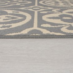 Flair Rugs Kusový koberec Florence Alfresco Tile Grey 160x230 cm