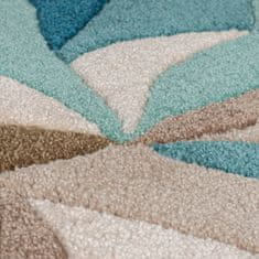 Flair Rugs Kusový koberec Zest Infinite Splinter Teal 160x230 cm