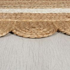 Flair Rugs Kusový koberec Grace Jute Natural/White 120x170 cm