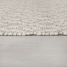 Flair Rugs Kusový koberec Nur Wool Dream Grey/Ivory 120x170 cm