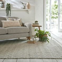 Flair Rugs Kusový koberec Nur Wool Dream Grey/Ivory 120x170 cm