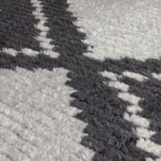 Flair Rugs Kusový koberec Domino Zaid Berber Rug Monochrome 120x170 cm