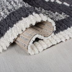Flair Rugs Kusový koberec Domino Zaid Berber Rug Monochrome 120x170 cm