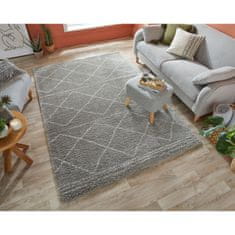 Flair Rugs Kusový koberec Dakari Kush Berber Grey 160x230 cm