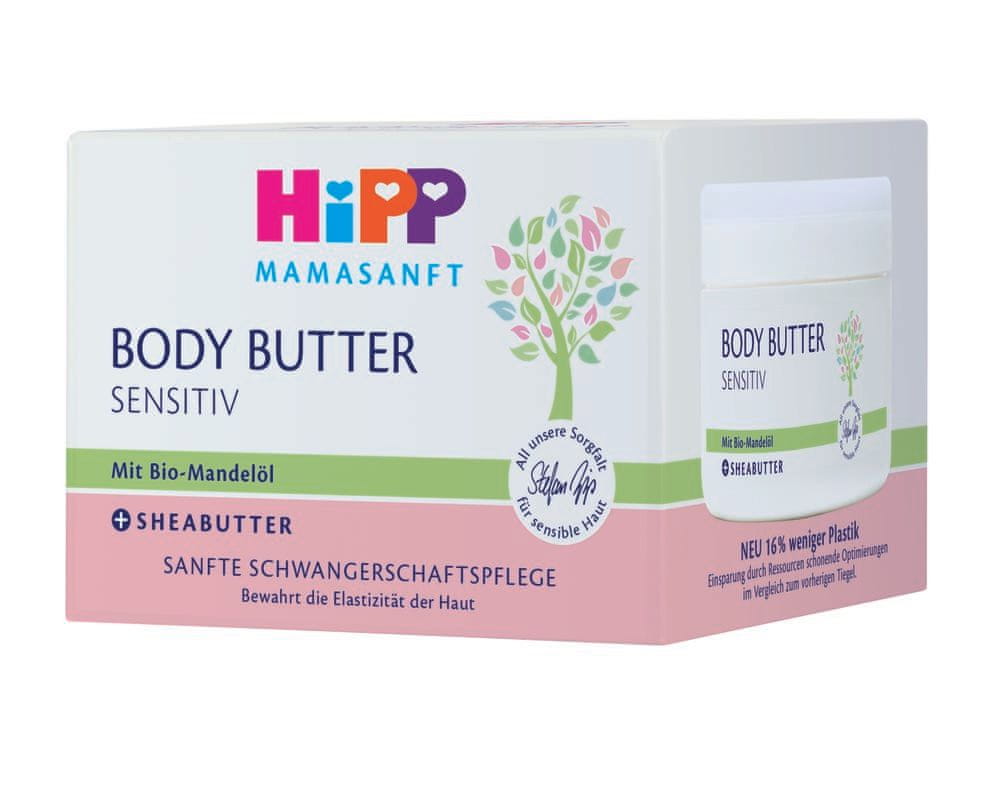 Levně HiPP Mamasanft Tělové máslo 200 ml