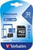 SDHC 32GB micro paměťová karta PREMIUM UHS-I (U1) (45MB/s), V10, Class 10 + adapter