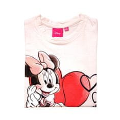 SETINO Dívčí tričko s dlouhým rukávem "Minnie Mouse" meruňková 128 / 7–8 roků Růžová