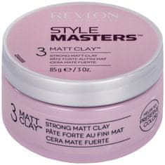 Revlon Style Masters Matt Clay Strong - matný jíl pro styling vlasů, 85 g