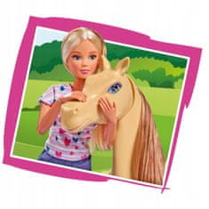 Simba Panenka Steffi Láska s koněm s příslušenstvím