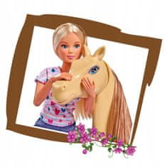 Simba Panenka Steffi Láska s koněm s příslušenstvím