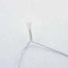 DecoLED DecoLED LED světelný řetěz na baterie - ledově bílá, 10 diod, 2,1m