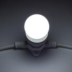 DecoLED DecoLED LED žárovka - ledově bílá, patice E27, 12 diod