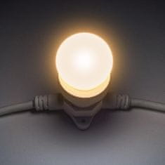 DecoLED DecoLED LED žárovka - teple bílá, patice E27, 12 diod