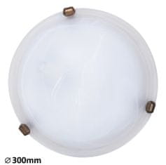 Rabalux  ALABASTRO 3203 stropní svítidlo 1x60W | E27 | IP20 - bílý alabastr