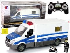 Dálkově ovládaný policejní Mercedes Sprinter Policeman Blue